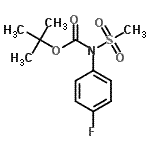 CAS#: 339105-41-8, 2-Methyl-2-Propanyl (4-Fluorophenyl)(Methylsulfonyl)Carbamate