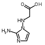 CAS 登录号：339181-51-0， N-(2-氨基-1H-咪唑-1-基)甘氨酸