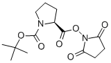 CAS 登录号：3392-10-7， 叔丁氧羰基-脯氨酰-琥珀酰亚胺