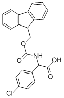 CAS 登录号：339208-91-2， (4-氯-苯基)-[(9H-芴-9-基甲氧羰基氨基)]-乙酸