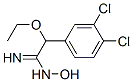 CAS 登录号：33954-76-6， 2-(3,4-二氯苯基)-2-乙氧基-乙酰胺肟