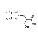 CAS#: 339551-18-7, 2-(1,3-Benzoxazol-2-Ylsulfanyl)Butanoic Acid