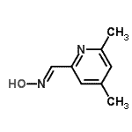CAS 登录号：339585-98-7， (E)-1-(4,6-二甲基-2-吡啶基)-N-羟基甲亚胺