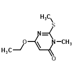CAS#: 339593-35-0, 6-Ethoxy-3-Methyl-2-(Methylsulfanyl)-4(3H)-Pyrimidinone