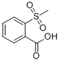 CAS 登录号：33963-55-2， 2-(甲基磺酰基)苯甲酸