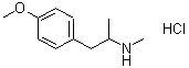 CAS#: 3398-68-3, 4-Methoxy-N,alpha-Dimethylphenethylamine Hydrochloride