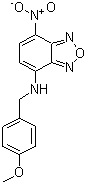 CAS 登录号：33984-50-8， 4-(4-甲氧基苄基氨基)-7-硝基苯并呋咱