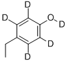 CAS#: 340256-40-8, 4-Ethylphenol-2,3,5,6-D4