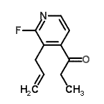 CAS#: 340268-63-5, 1-(3-Allyl-2-Fluoro-4-Pyridinyl)-1-Propanone