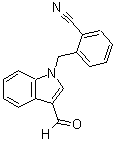 CAS#: 340319-15-5, 2-[(3-Formyl-1H-indol-1-yl)methyl]-benzonitrile