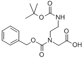CAS#: 34046-07-6, N-[2-[[(1,1-Dimethylethoxy)Carbonyl]Amino]Ethyl]-N-[(Phenylmethoxy)Carbonyl]-Glycine