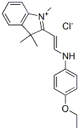 CAS#: 34074-98-1, 4-Ethoxy-N-[(E)-2-(1,3,3-Trimethylindol-1-Ium-2-Yl)Ethenyl]Aniline Chloride