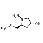 CAS#: 340740-62-7, (3R,5S)-1-Amino-5-(Methoxymethyl)-3-Pyrrolidinol