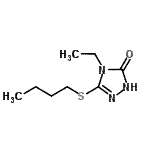 CAS#: 340829-40-5, 5-(Butylsulfanyl)-4-Ethyl-2,4-Dihydro-3H-1,2,4-Triazol-3-One