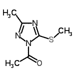 CAS#: 340981-30-8, 1-[3-Methyl-5-(Methylsulfanyl)-1H-1,2,4-Triazol-1-Yl]Ethanone