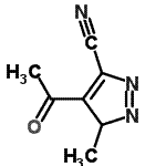 CAS#: 341009-16-3, 4-Acetyl-3-Methyl-3H-Pyrazole-5-Carbonitrile
