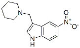 CAS#: 3414-69-5, 5-Nitro-3-(Piperidin-1-Ylmethyl)-1H-Indole