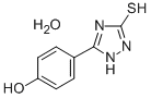 CAS 登录号：3414-96-8， 4-(5-硫代-1,2,4-三唑烷-3-亚基)环己-2,5-二烯-1-酮