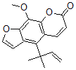 CAS#: 34155-80-1, 9-Methoxy-4-(2-Methylbut-3-En-2-Yl)Furo[3,2-g]Chromen-7-One