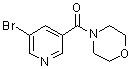 CAS#: 342013-81-4, (5-Bromopyridin-3-Yl)-Morpholin-4-Yl-Methanone