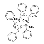 CAS#: 34239-75-3, 2,4,6,8,10-Pentamethyl-2,4,6,8,10-pentaphenyl-1,3,5,7,9,2,4,6,8,10-pentoxapentasilecane