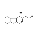 CAS#: 342396-95-6, 2-(4-Imino-5,6,7,8-Tetrahydro[1]Benzothieno[2,3-d]Pyrimidin-3(4H)-Yl)Ethanol
