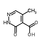 CAS#: 342402-51-1, 5-Methyl-3-Oxo-2,3-Dihydro-4-Pyridazinecarboxylic Acid