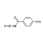 CAS 登录号：342403-13-8， 4-羟基苯甲酰基异氰酸酯