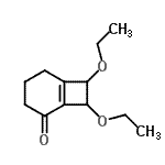 CAS 登录号：342424-13-9， 7,8-二乙氧基双环[4.2.0]辛-1(6)-烯-2-酮