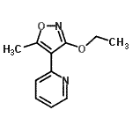 CAS#: 342424-90-2, 2-(3-Ethoxy-5-Methyl-1,2-Oxazol-4-Yl)Pyridine