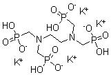 CAS 登录号：34274-30-1， [乙烯二[次氮基二(亚甲基)]]四膦酸钾盐