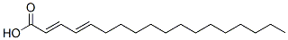 CAS 登录号：342889-37-6， (2E,4E)-十八碳-2,4-二烯酸