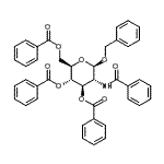 CAS 登录号：34294-46-7， 苄基3,4,6-三-O-苯甲酰基-2-(苯甲酰基氨基)-2-脱氧-beta-D-吡喃葡萄糖苷