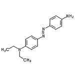 CAS 登录号：34295-45-9， 4-(4-氨基苯基)偶氮-N,N-二乙基-苯胺