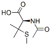 CAS 登录号：34297-29-5， (2R)-2-乙酰氨基-3-甲基-3-甲硫基丁烷酸