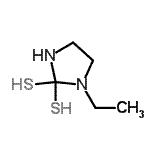 CAS#: 343268-82-6, 1-Ethyl-2,2-Imidazolidinedithiol