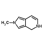 CAS#: 343269-87-4, 2-Methyl-4,5-Dihydro-2H-Pyrrolo[3,4-c]Pyridine