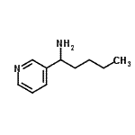 CAS#: 343271-89-6, 1-(3-Pyridinyl)-1-Pentanamine