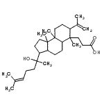 CAS#: 34336-09-9, 3-[3-(2-Hydroxy-6-Methyl-5-Hepten-2-Yl)-7-Isopropenyl-6,9A,9B-Trimethyldodecahydro-1H-Cyclopenta[a]Naphthalen-6-Yl]Propanoic Acid