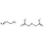 CAS 登录号：34341-20-3， 2-羟基乙基铵;2-(2-氧代-2-氧代-乙氧基)乙酸酯