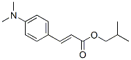CAS 登录号：3435-52-7， 2-甲基丙基(E)-3-(4-二甲基氨基苯基)丙-2-烯酸酯