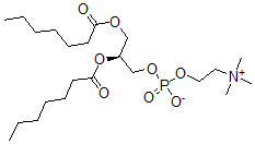 CAS 登录号：3436-45-1， [(2S)-2,3-二(庚酰氧基)丙基]2-三甲基铵乙基磷酸酯盐