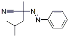 CAS#: 34372-09-3, 2,4-Dimethyl-2-Phenyldiazenylpentanenitrile