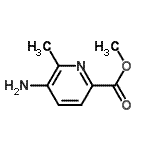 CAS#: 343786-11-8, Methyl 5-Amino-6-Methyl-2-Pyridinecarboxylate