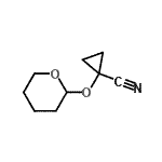 CAS#: 343787-91-7, 1-(Tetrahydro-2H-Pyran-2-Yloxy)Cyclopropanecarbonitrile
