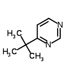 CAS 登录号：3438-47-9， 4-(2-甲基-2-丙基)嘧啶