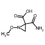 CAS#: 343851-74-1, 2-Carbamoyl-1-Methoxy-2-Aziridinecarboxylic Acid