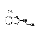 CAS#: 343856-76-8, N-Ethyl-4-Methyl-1,3-Benzothiazol-2-Amine
