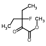CAS#: 343865-83-8, Methyl 3-Ethyl-3-Fluoro-2-Oxopentanoate