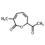CAS#: 343867-95-8, 7-Acetyl-3-methyl-2(7H)-oxepinone